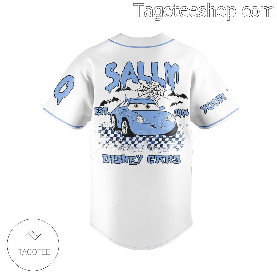 Sally Disney Cars Personalized Jersey Shirt b