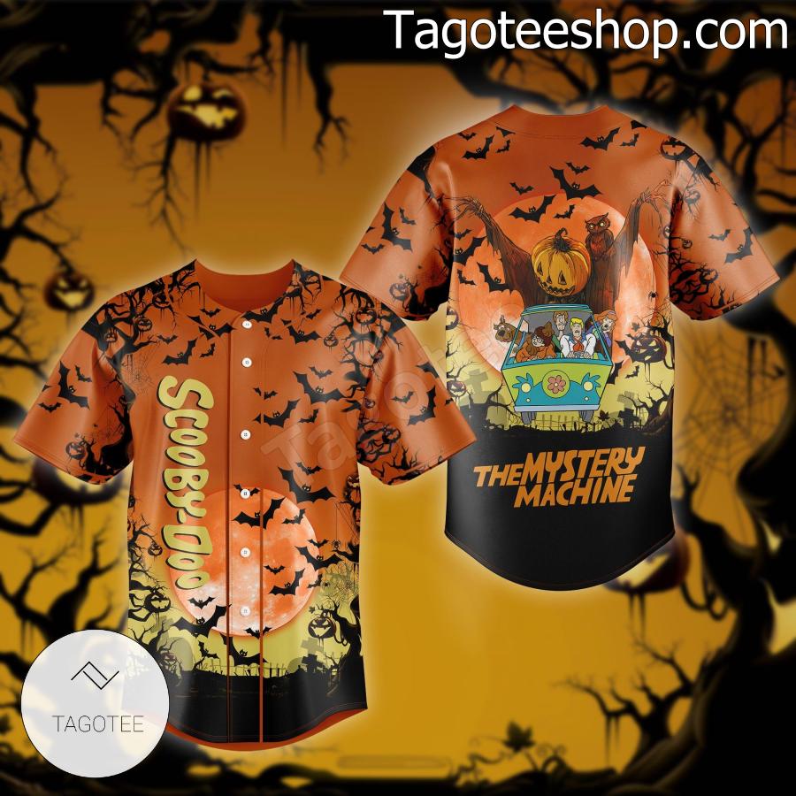 Scooby-doo The Mystery Machine Halloween Jersey Shirt