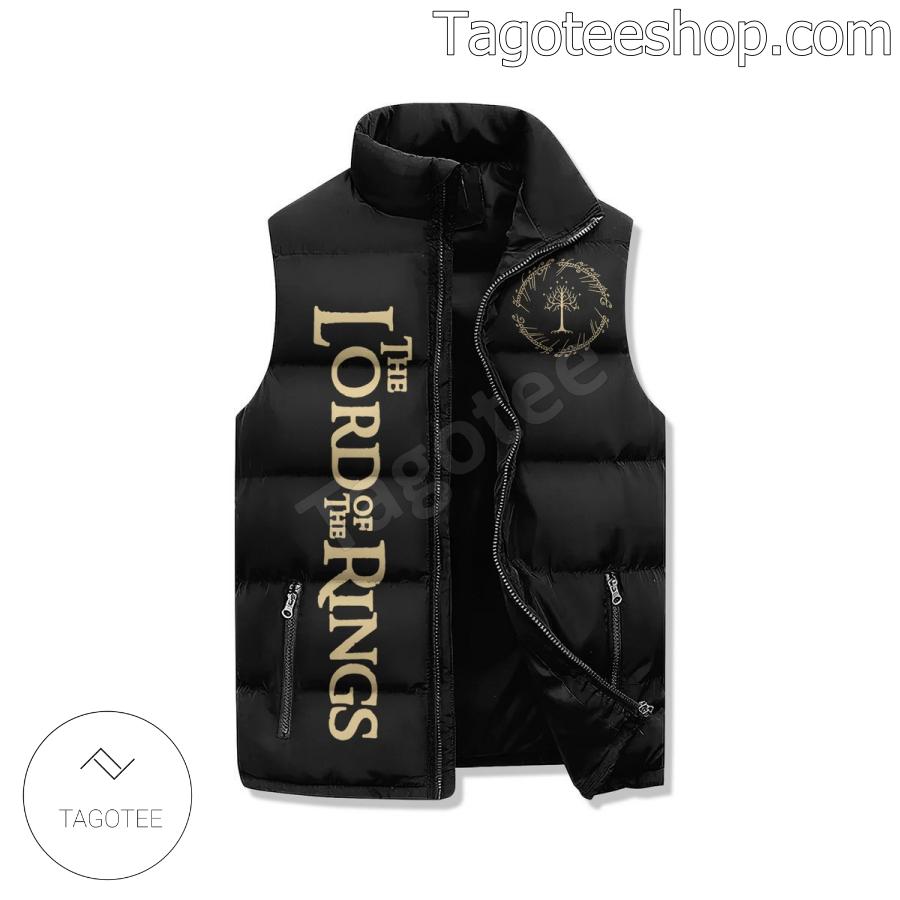 The Lord Of The Rings The Only Brew For The Brave And True Puffer Sleeveless Jacket a
