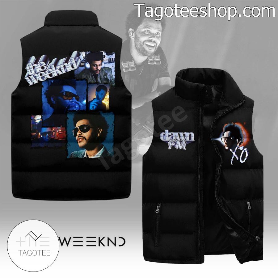 The Weeknd Dawn Fm Puffer Sleeveless Jacket