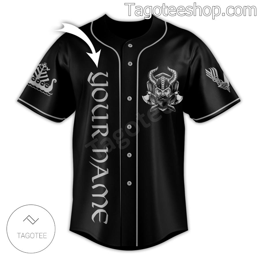 Viking In Your Darkest Hour When The Demons Come Personalized Jersey Shirt a