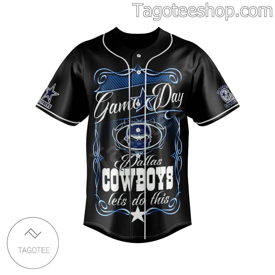 Game Day Dallas Cowboys Let's Do This Jersey Shirts a