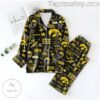 Iowa Hawkeyes Love Pattern Family Matching Pajama Sets