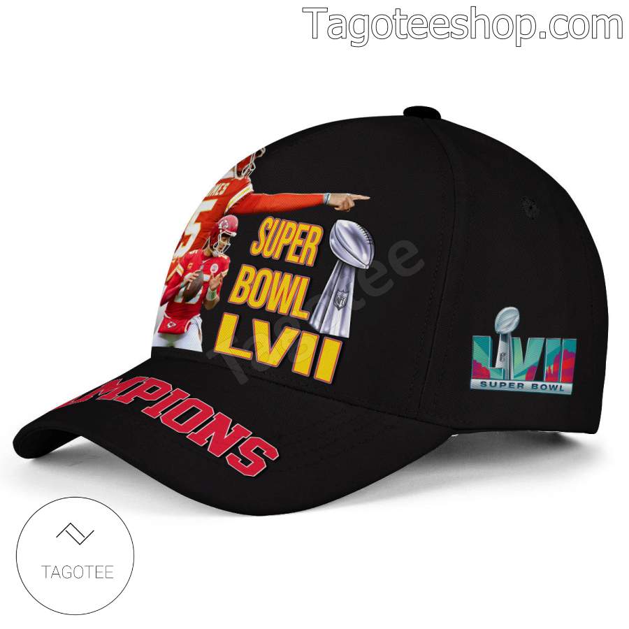 Mahomes Kansas City Chiefs Super Bowl LVII Champions Classic Cap Hat a