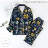 Notre Dame Fighting Irish Love Pattern Women's Pajamas Set