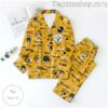 Pittsburgh Steelers Pattern Men Women's Pajamas Set