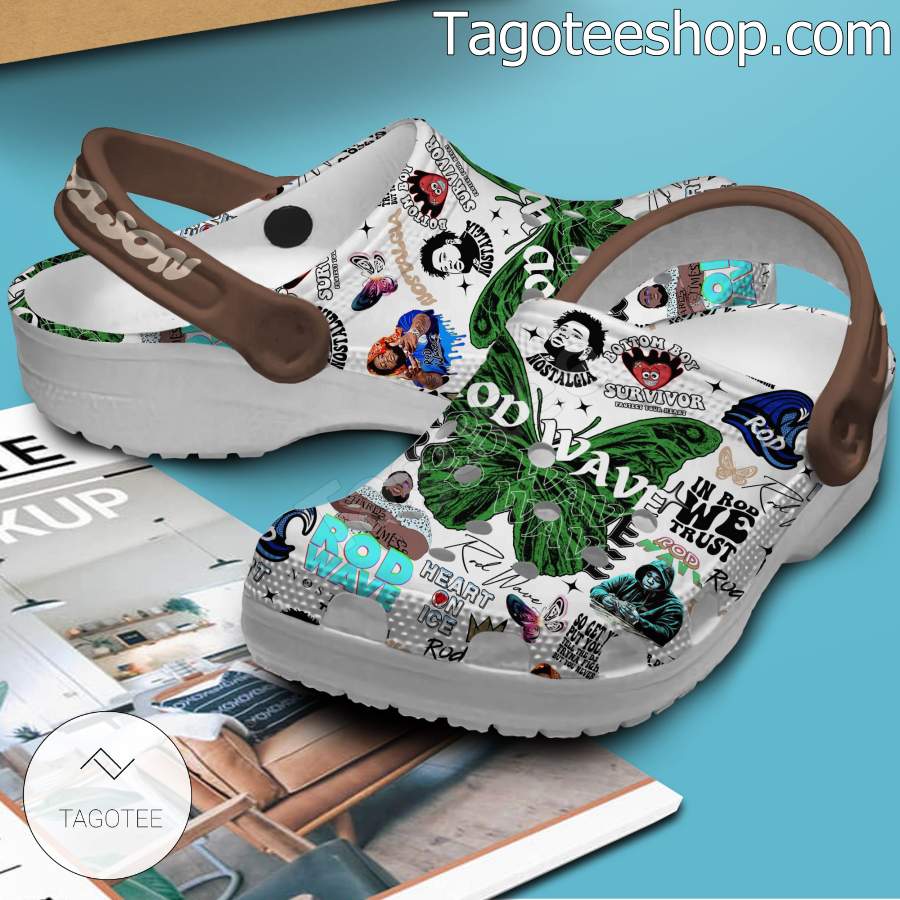 Rod Wave Nostalgia Crocs Shoes For Men Women - Tagoteeshop
