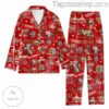 San Francisco 49ers Love Pattern Family Matching Pajama Sets a