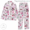 Snoopy In October We Wear Pink Family Matching Pajama Sets a