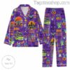 Stitch Hocus Pocus Happy Spooky Halloween Family Matching Pajama Sets a