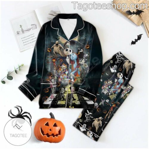 The Nightmare Before Christmas Halloween Town Family Matching Pajama Sets