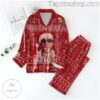 Bad Bunny Christmas Men Women's Pajamas Set a