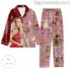 Carrie Underwood Holly Dolly Christmas Men Women's Pajamas Set a