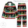 Grateful Dead Merry Christmas And A Grateful Night Men Women's Pajamas Set a