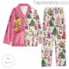 Mario Princess Peach Christmas Men Women's Pajamas Set a