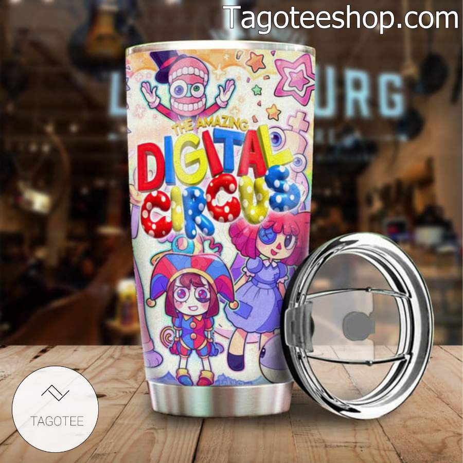 The Amazing Digital Circus Fan Tumbler Cup a