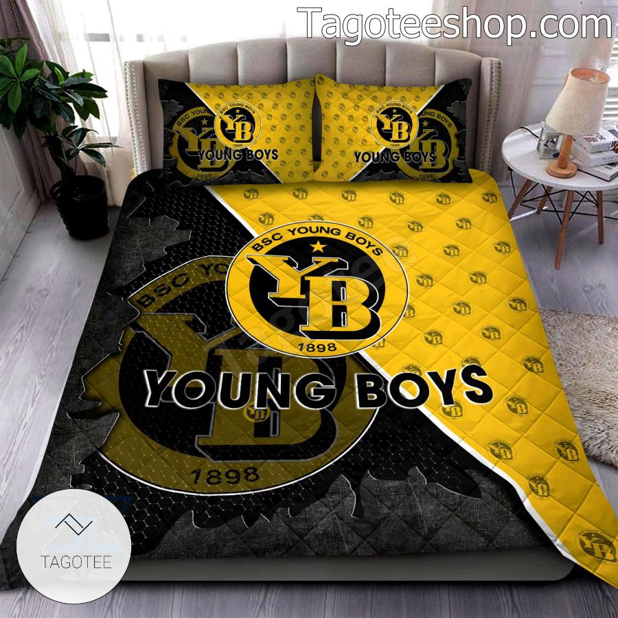 BSC Young Boys Logo Quilt Bed Set