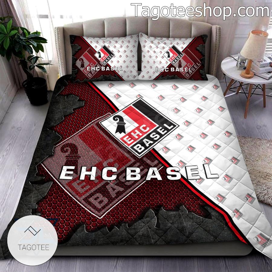 EHC Basel Logo Quilt Bed Set