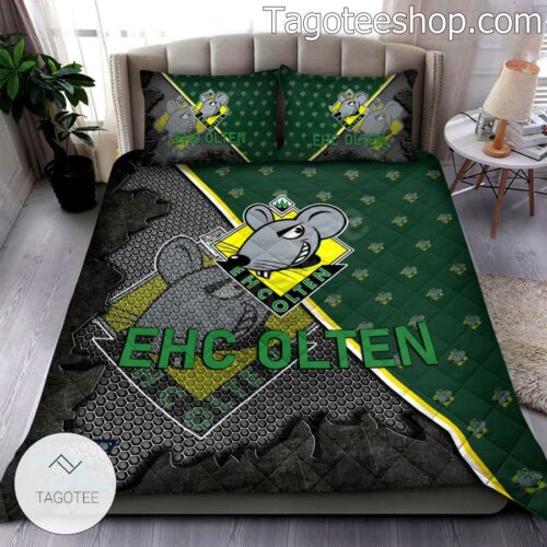 EHC Olten Logo Quilt Bed Set