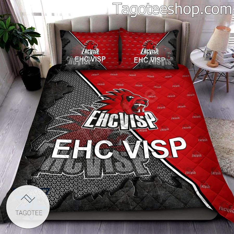 EHC Visp Logo Quilt Bed Set