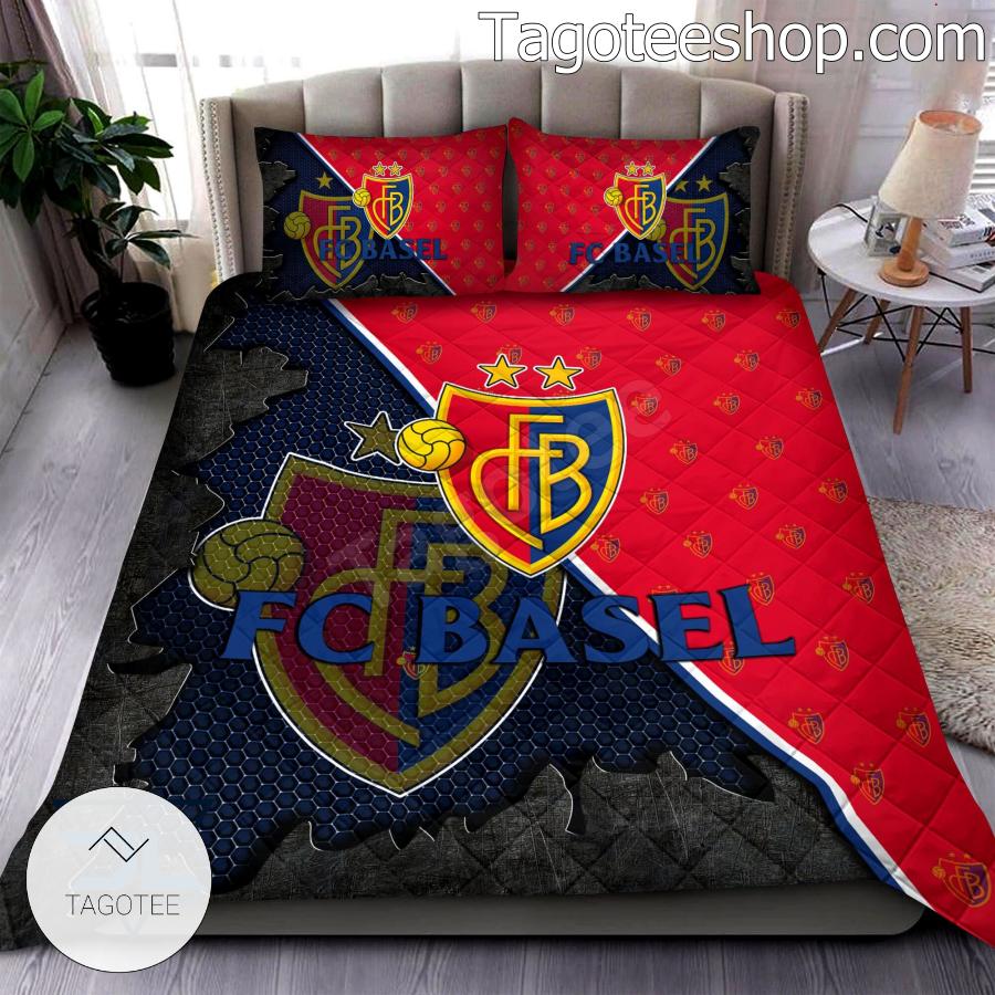 FC Basel Logo Quilt Bed Set