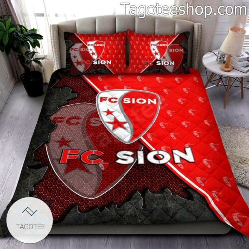 FC Sion Logo Quilt Bed Set