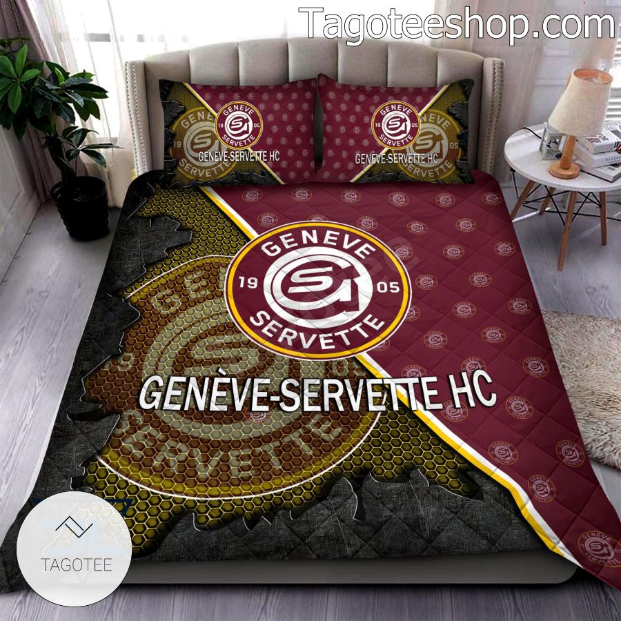 Geneve-Servette HC Logo Quilt Bed Set
