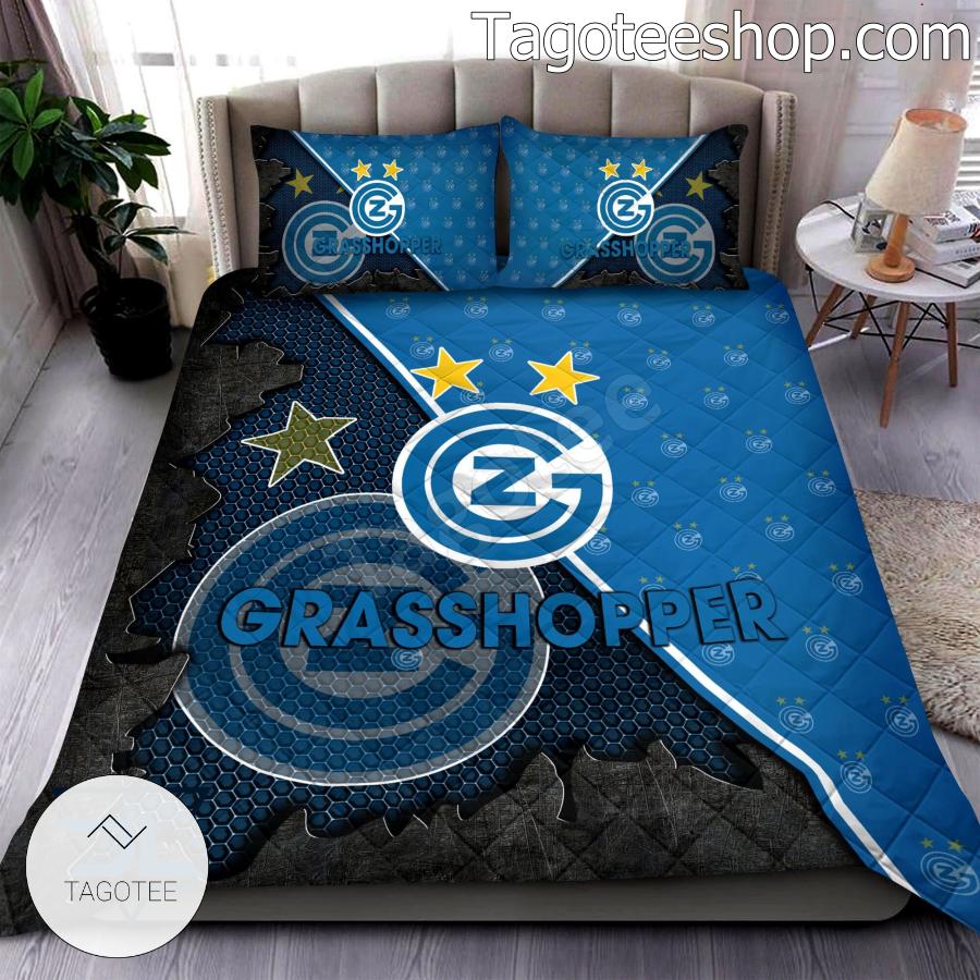 Grasshopper Club Zürich Logo Quilt Bed Set