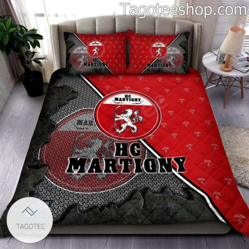 HC Martigny Logo Quilt Bed Set