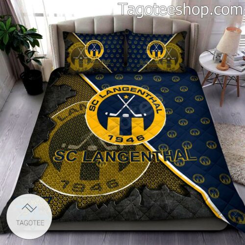 SC Langenthal Logo Quilt Bed Set