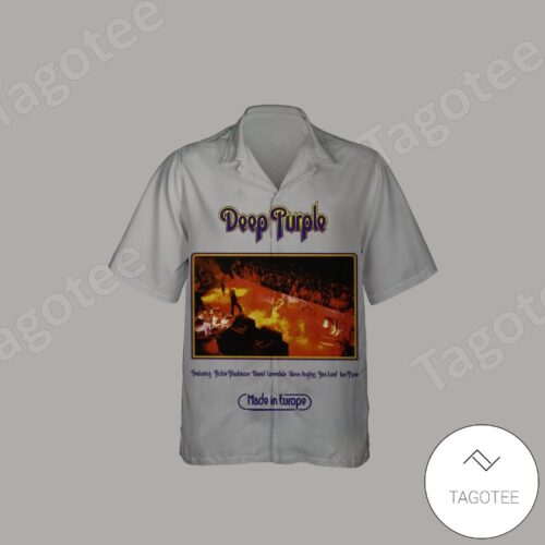 Deep Purple Made In Europe Album Cover Hawaiian T-shirt