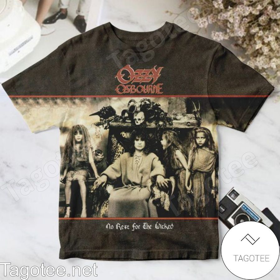 Ozzy Osbourne No Rest For The Wicked Album Cover Style 2 Shirt