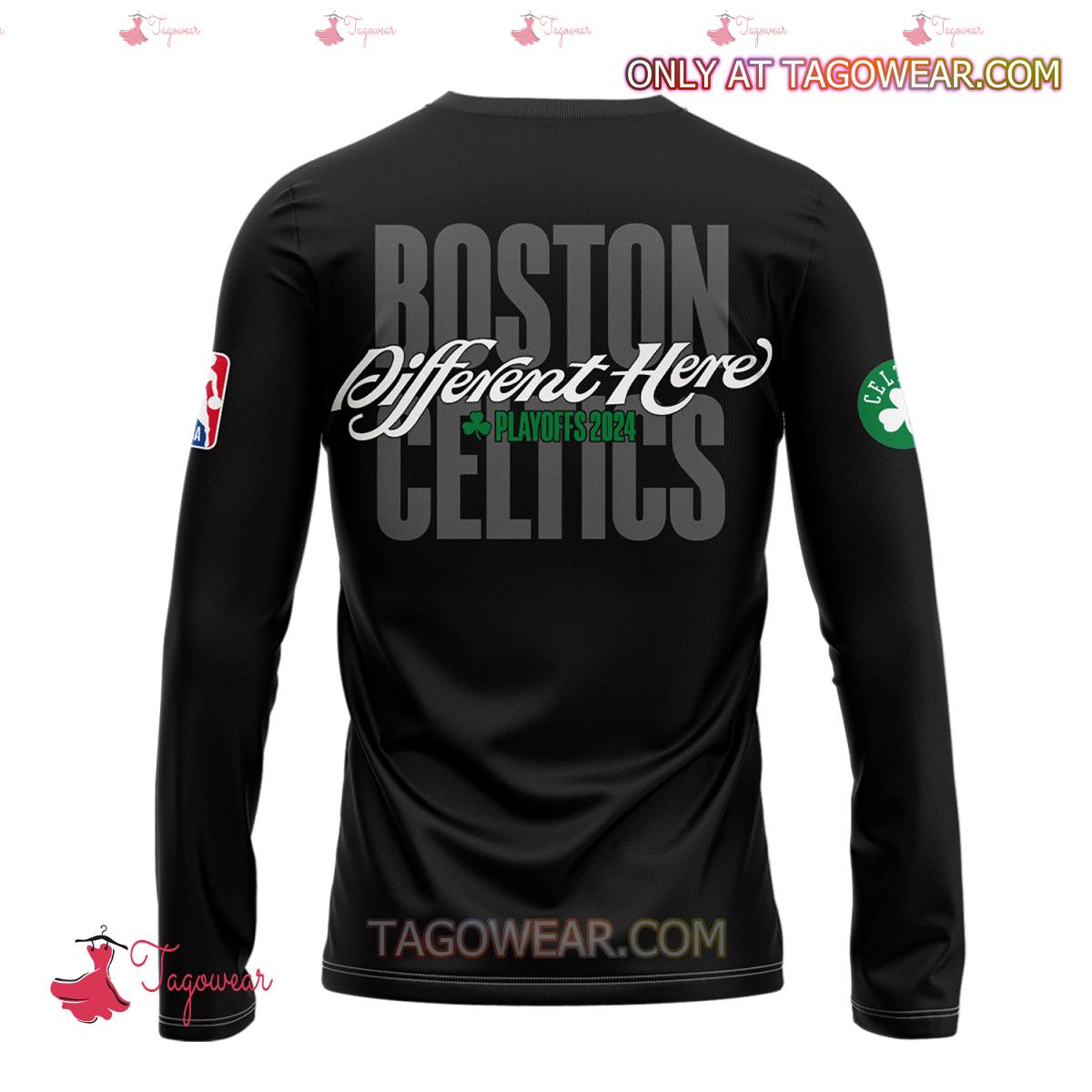 Boston Celtics 2024 Different Here Long Sleeve Shirt b kwiIpvA