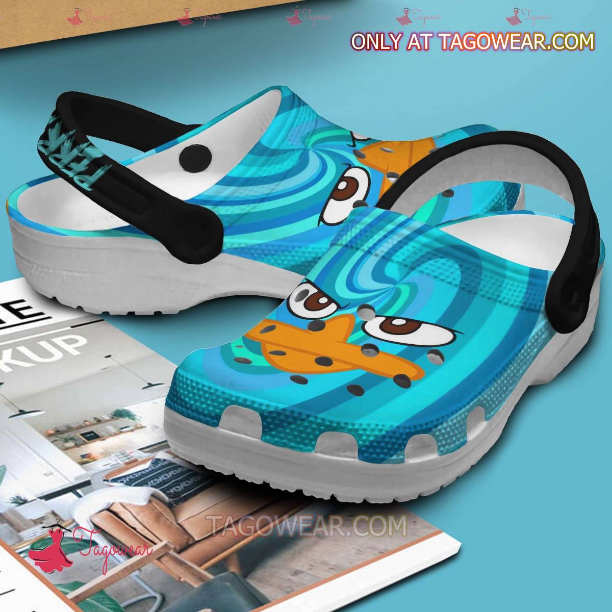 Perry The Platypus Crocs Clogs-b Lhiubln