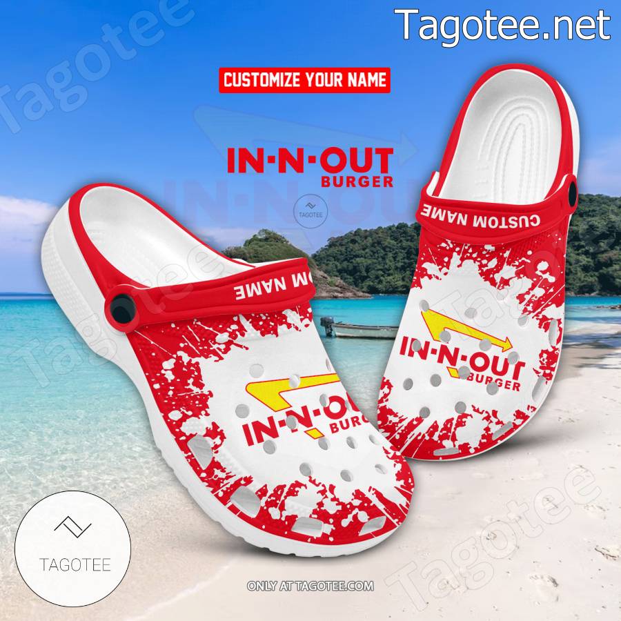 In-n-Out-Burger Brand Crocs Clogs - EmonShop 1YQ6TxN