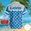 Detroit Lions Louis Vuitton LV NFL Custom Hawaiian Shirt-b wvtc3px