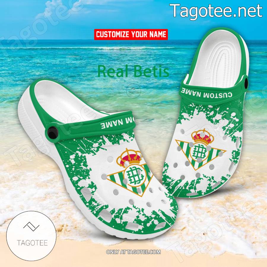 Real-Betis Custom Crocs Clogs - BiShop RIkpi2L