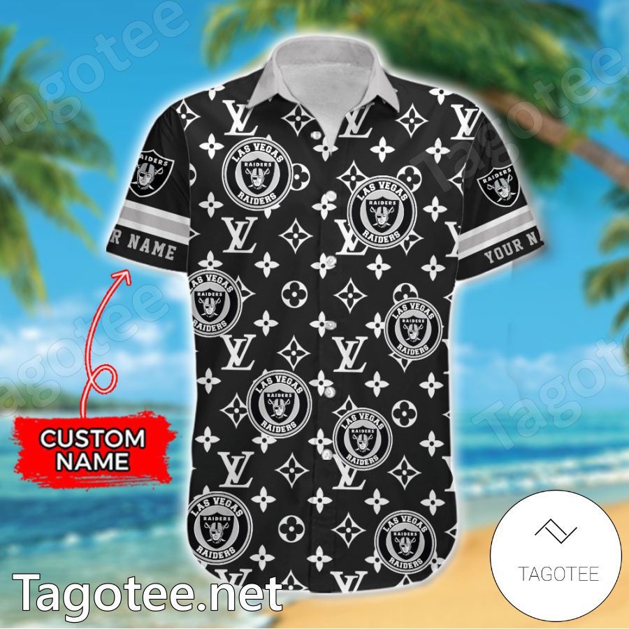 Las Vegas Raiders Louis Vuitton LV NFL Custom Hawaiian Shirt-a Z4fOVlA